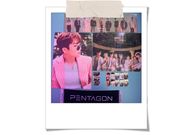 My wall full of Pentagon posters